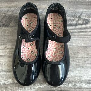 Capezio toddler girl tap shoes size 10.5